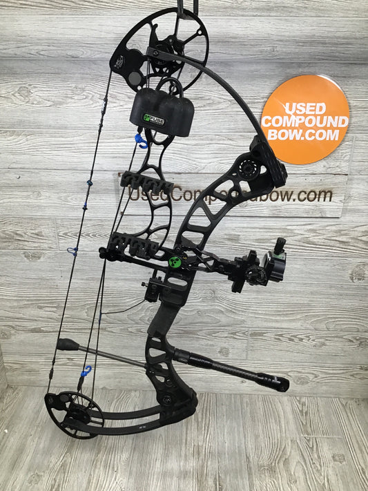 Used Mathews Tactic Right Hand 70lbs Tactical Black Elite Package