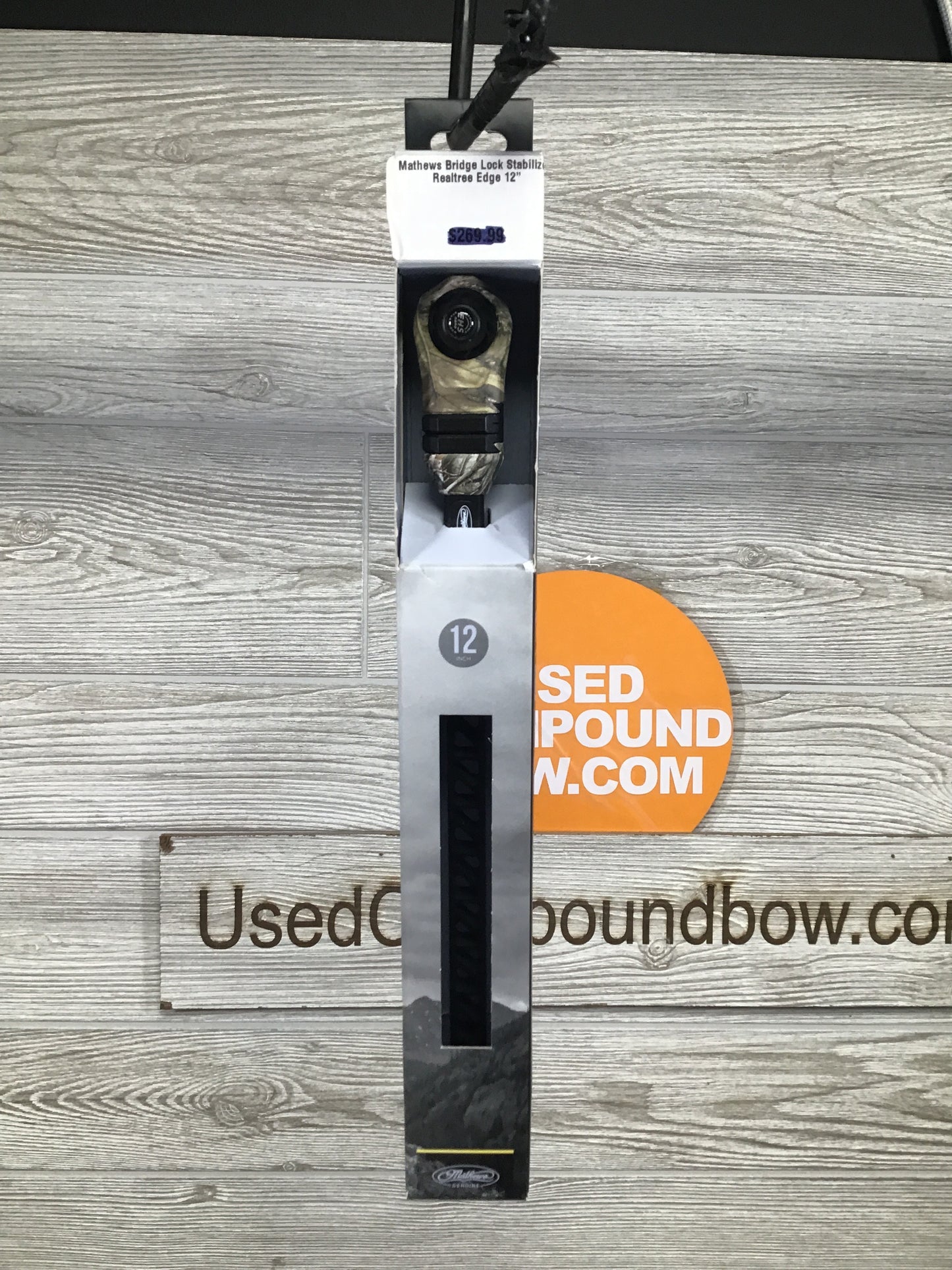 Mathews 12" Bridge-Lock Stabilizer Realtree Edge (New in box)