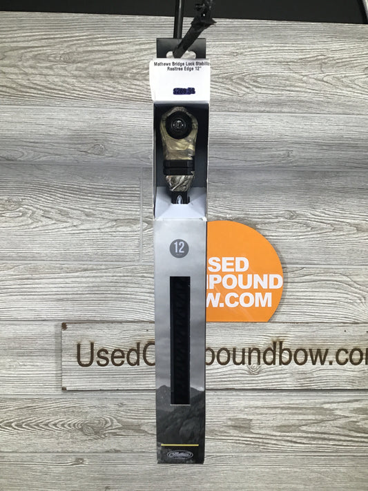 Mathews 12" Bridge-Lock Stabilizer Realtree Edge (New in box)