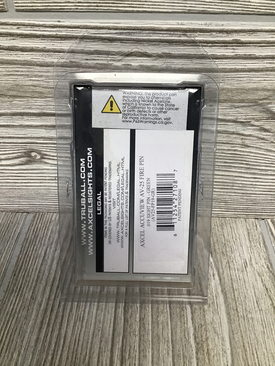 Axcel AccuView AV-25 Fire Pin .019 Green