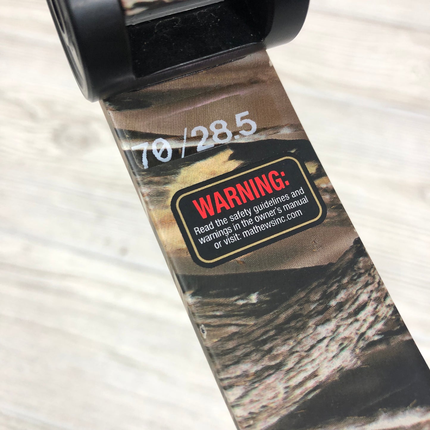 Used Mathews ZXT Right handed 60-70# 28.5" package