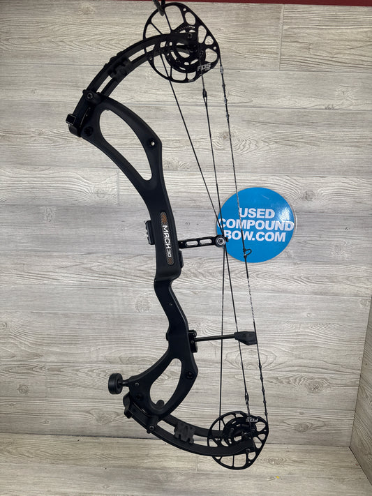 Used PSE Mach 30 FDS Black Right Handed Package gas systm x strings