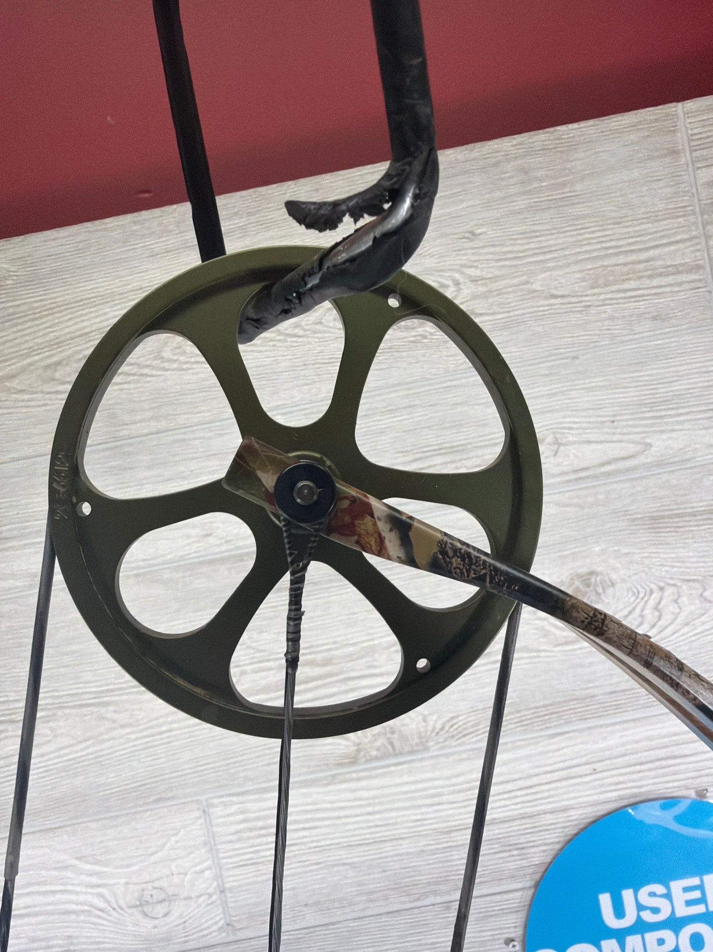 Used Bear Encounter 28" 70lb Right Hand Camo Bow PKG