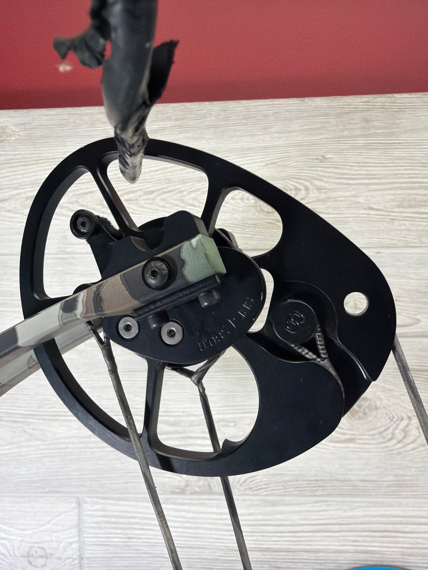 Used Mission MXR 28.5" 70lb Left Hand Camo Bow