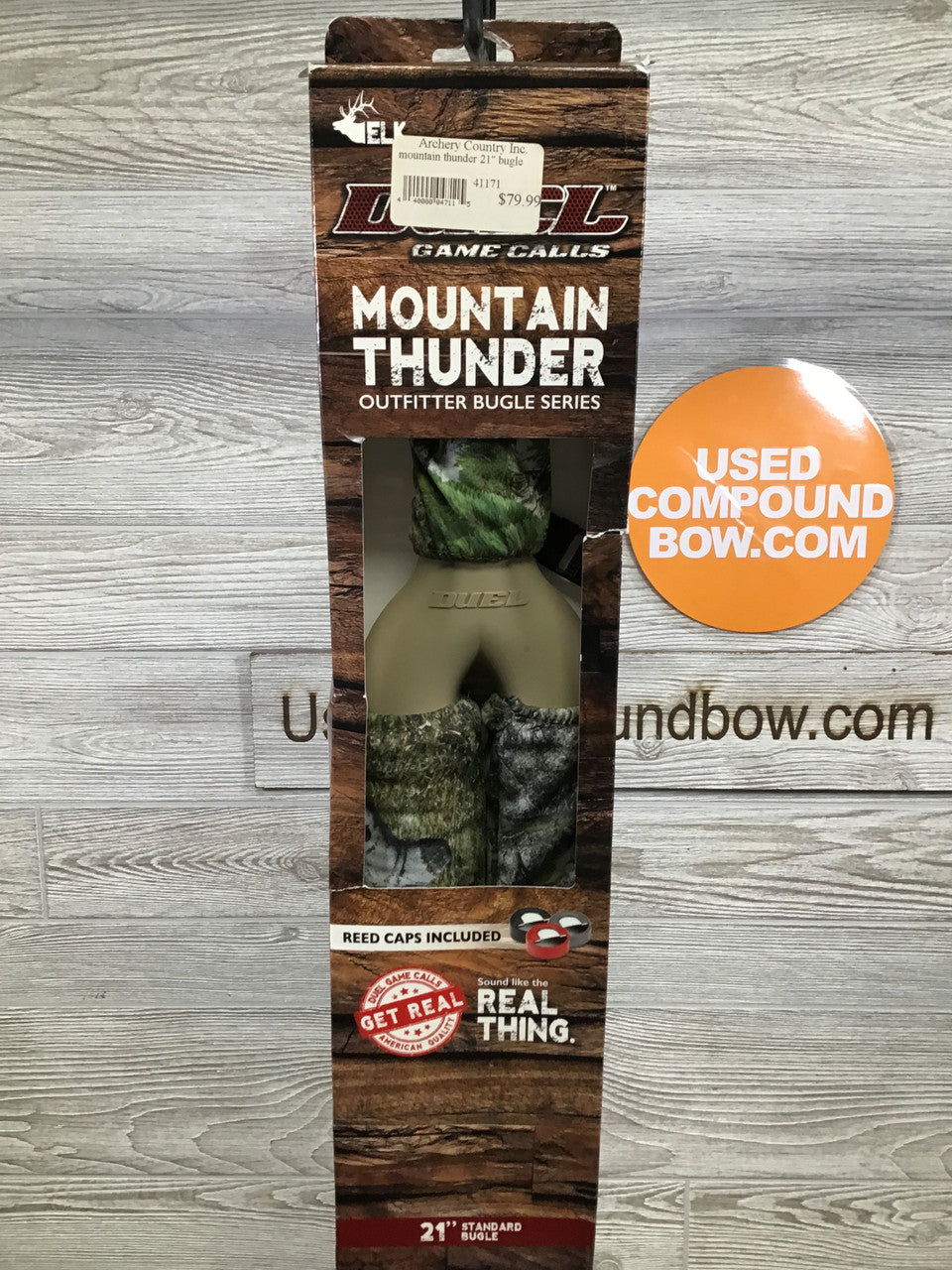 Duel Game Calls Mountain Thunder 21" Outfitter Bugle Series