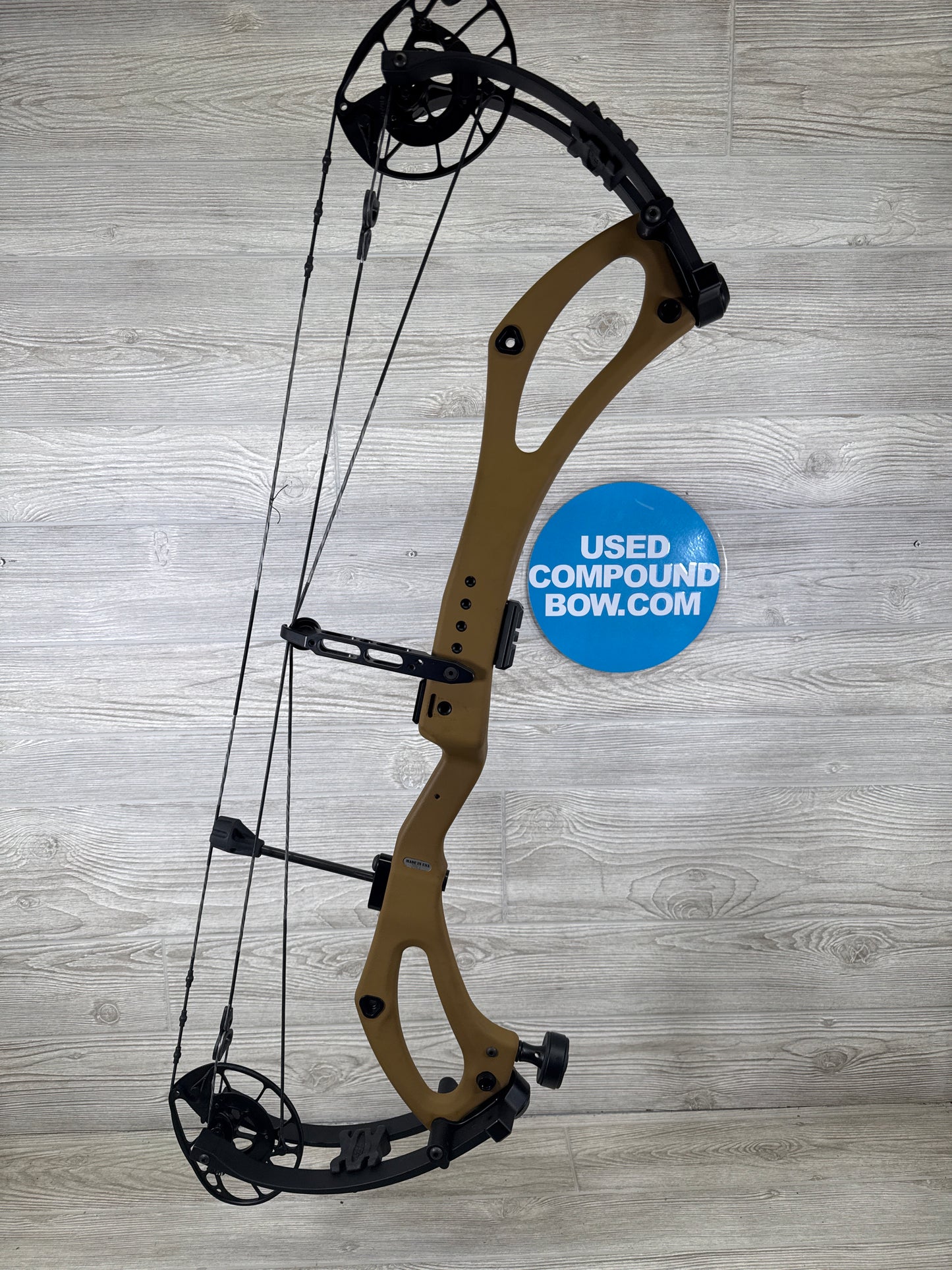 Used PSE Mach 33 DS EC2 25.5-31" 60-70lb Right Hand Clay Brown Custom