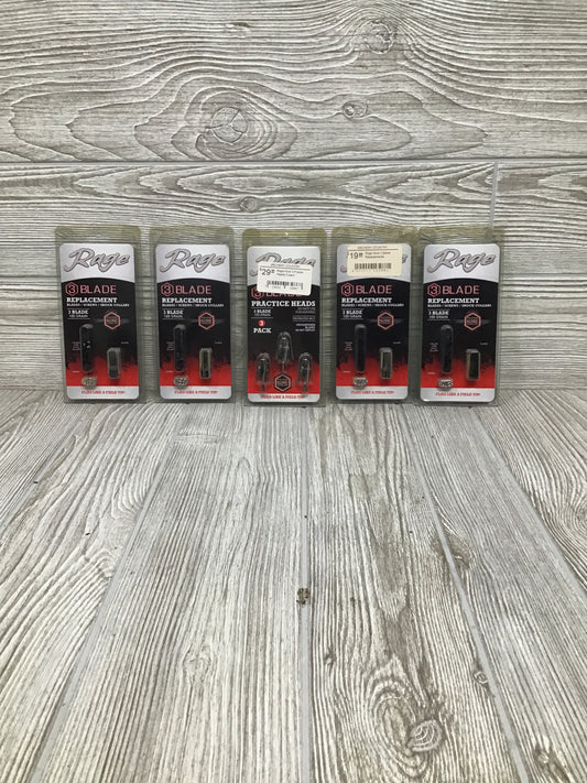 Rage 3 Blade Replacement and Rage Kore Practice Heads Package