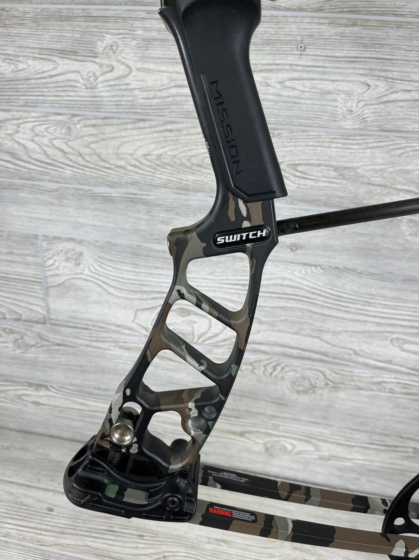 Used Mission Switch Right Handed Realtree Original package