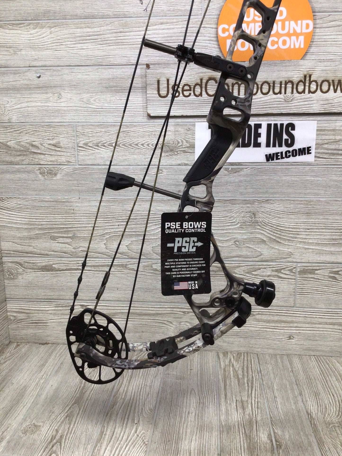 PSE OMEN S2 CAM 60-70# 24.5-28.5 Kryptek Altitude