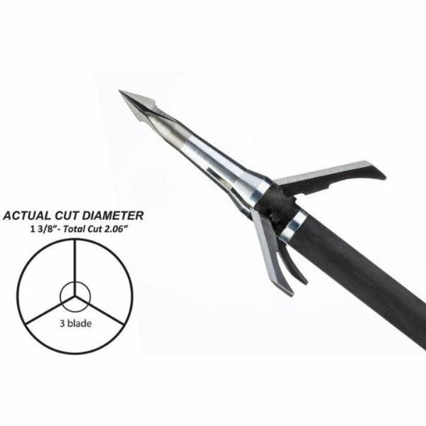 Grim Reaper Pro 1 3/8'' 3 Blade Broadhead
