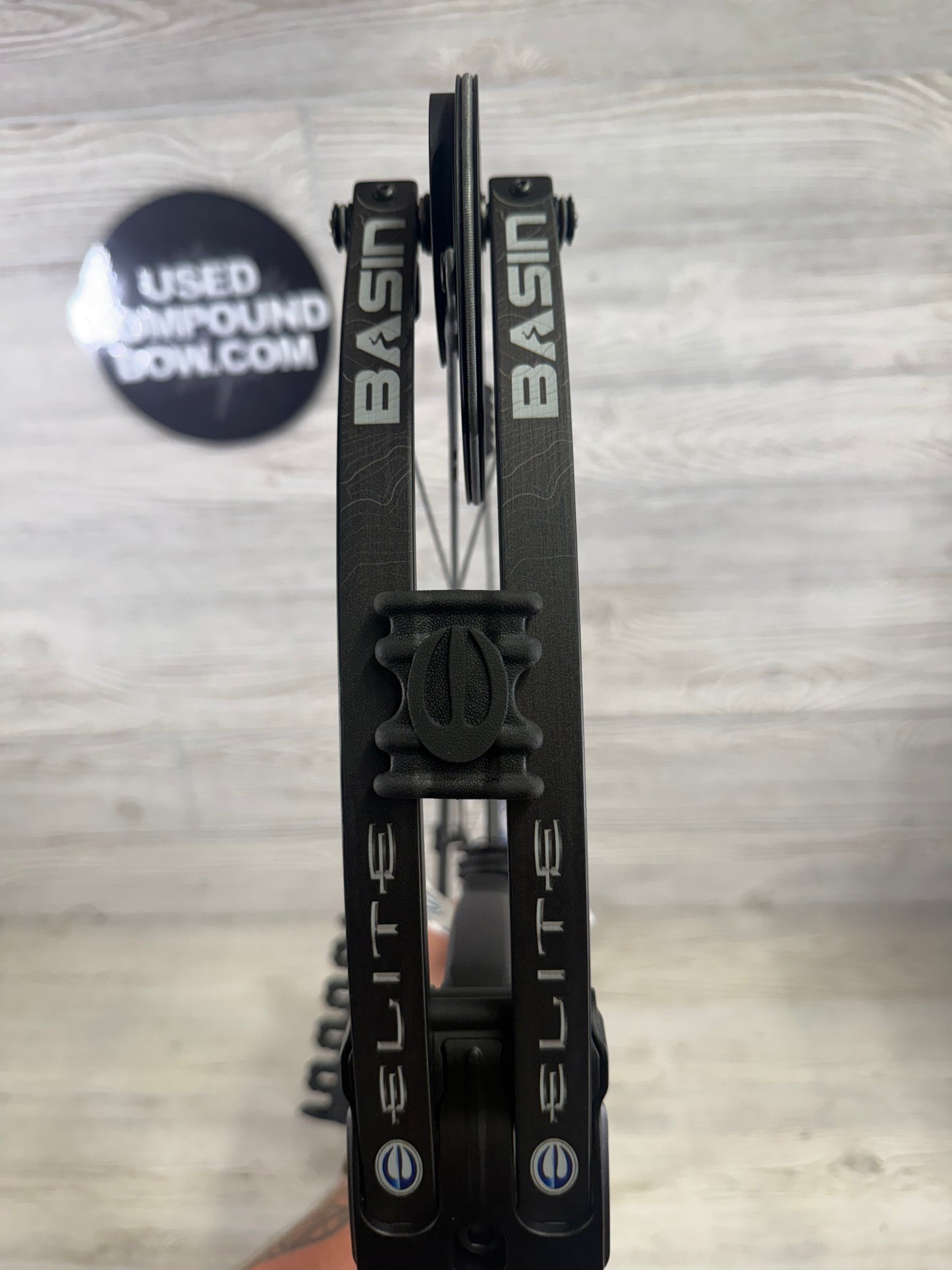 Elite Basin Left Handed Black 20-70lbs Bow Pkg