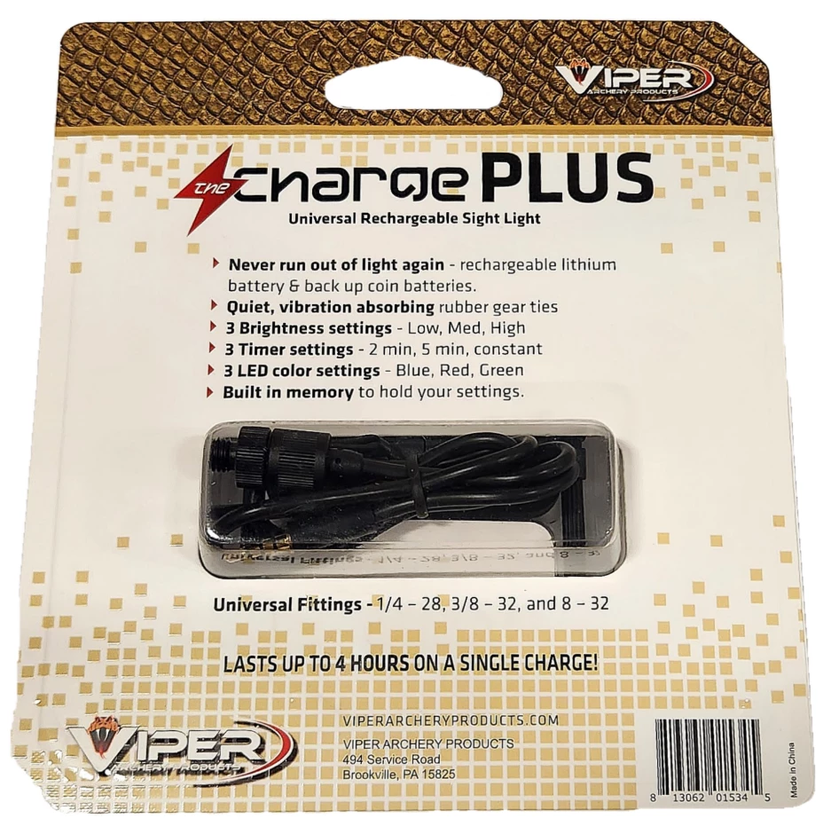 Viper Archery The Charge Plus Rechargeable Sight Light
