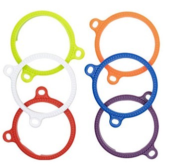 Black Gold Sight Guard Ring With Level