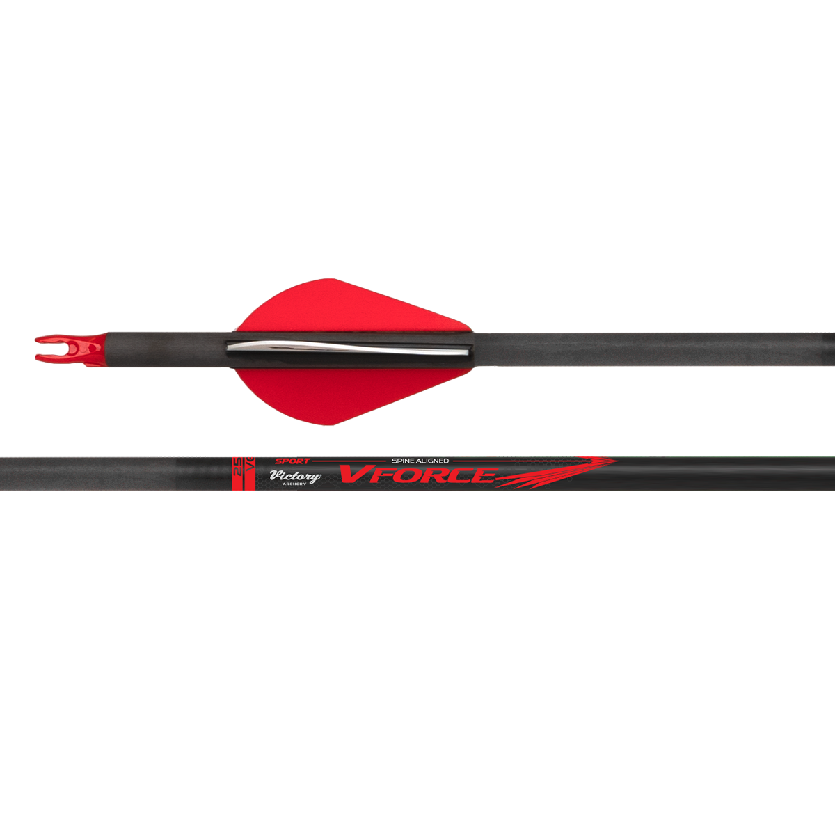 Victory VForce Sport Arrows Fletched