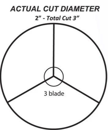 Grim Reaper Whitetail Special 2'' 3 Blade Broadhead