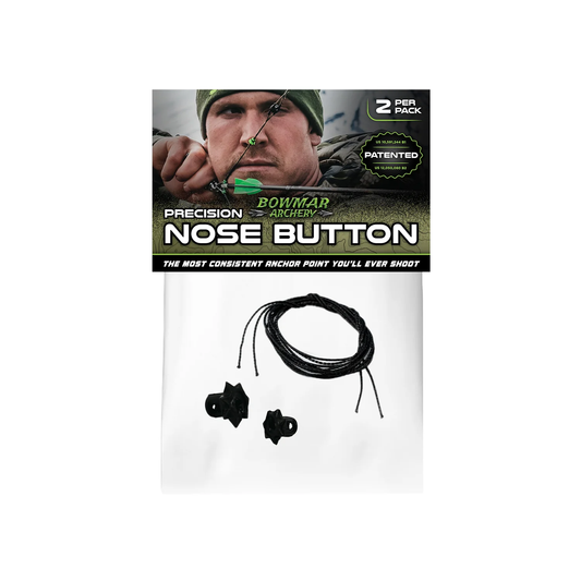 Bowmar Archery Nose Button - Black