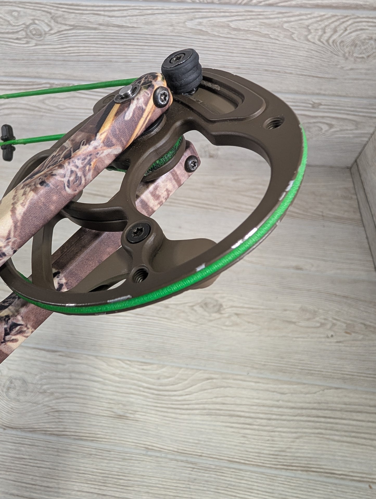 2012 Elite Answer Right Hand Black Riser Camo Limbs Package 50-60#