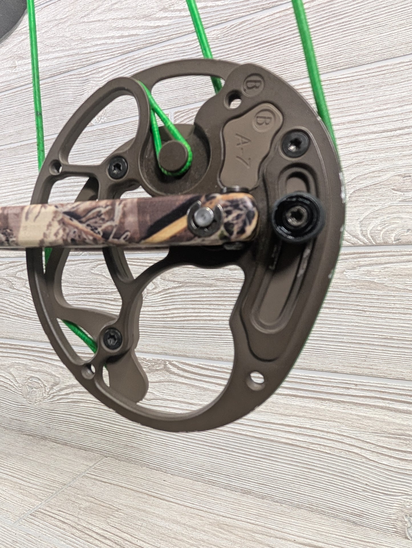 2012 Elite Answer Right Hand Black Riser Camo Limbs Package 50-60#