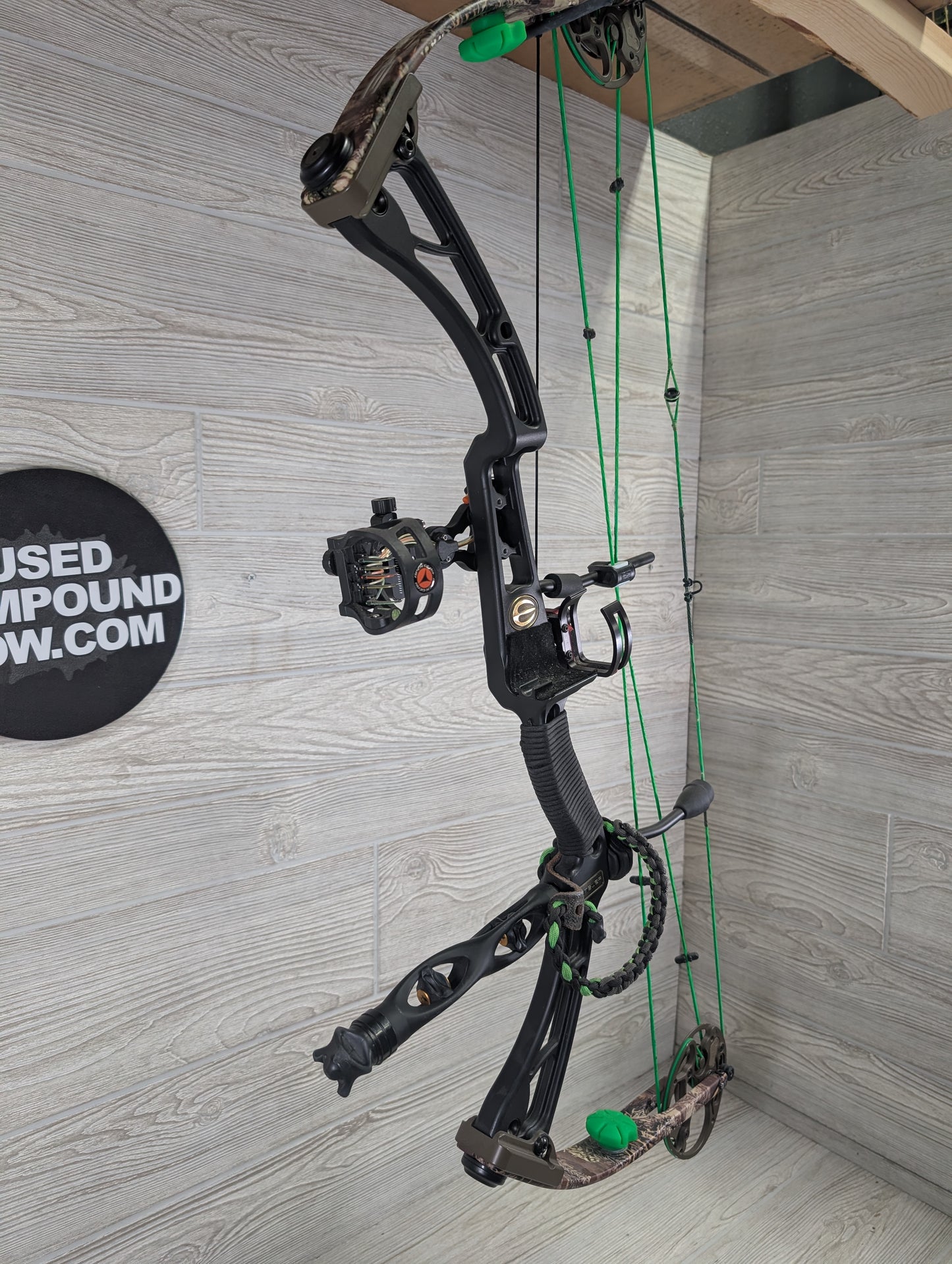 2012 Elite Answer Right Hand Black Riser Camo Limbs Package 50-60#