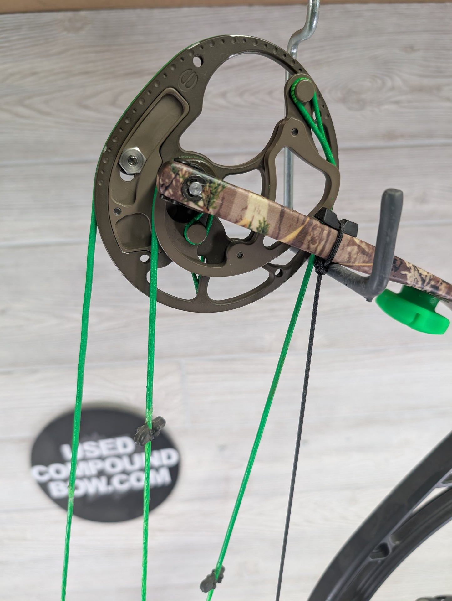 2012 Elite Answer Right Hand Black Riser Camo Limbs Package 50-60#