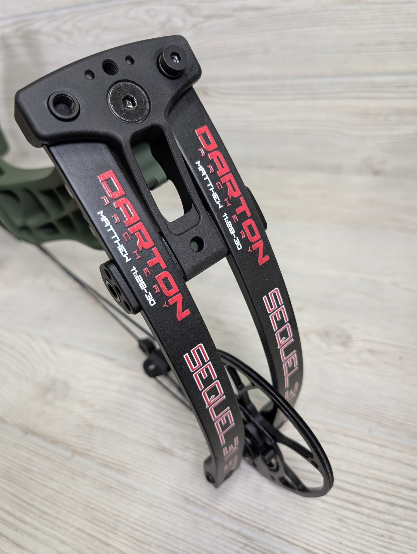 Darton Sequel 31 ST2 LH  OD Green Riser Black Limbs