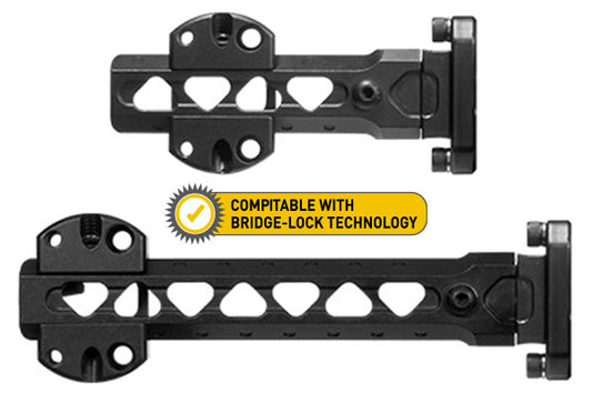 Black Gold 4" Dovetail Bar & Base W/ Ascent Mount