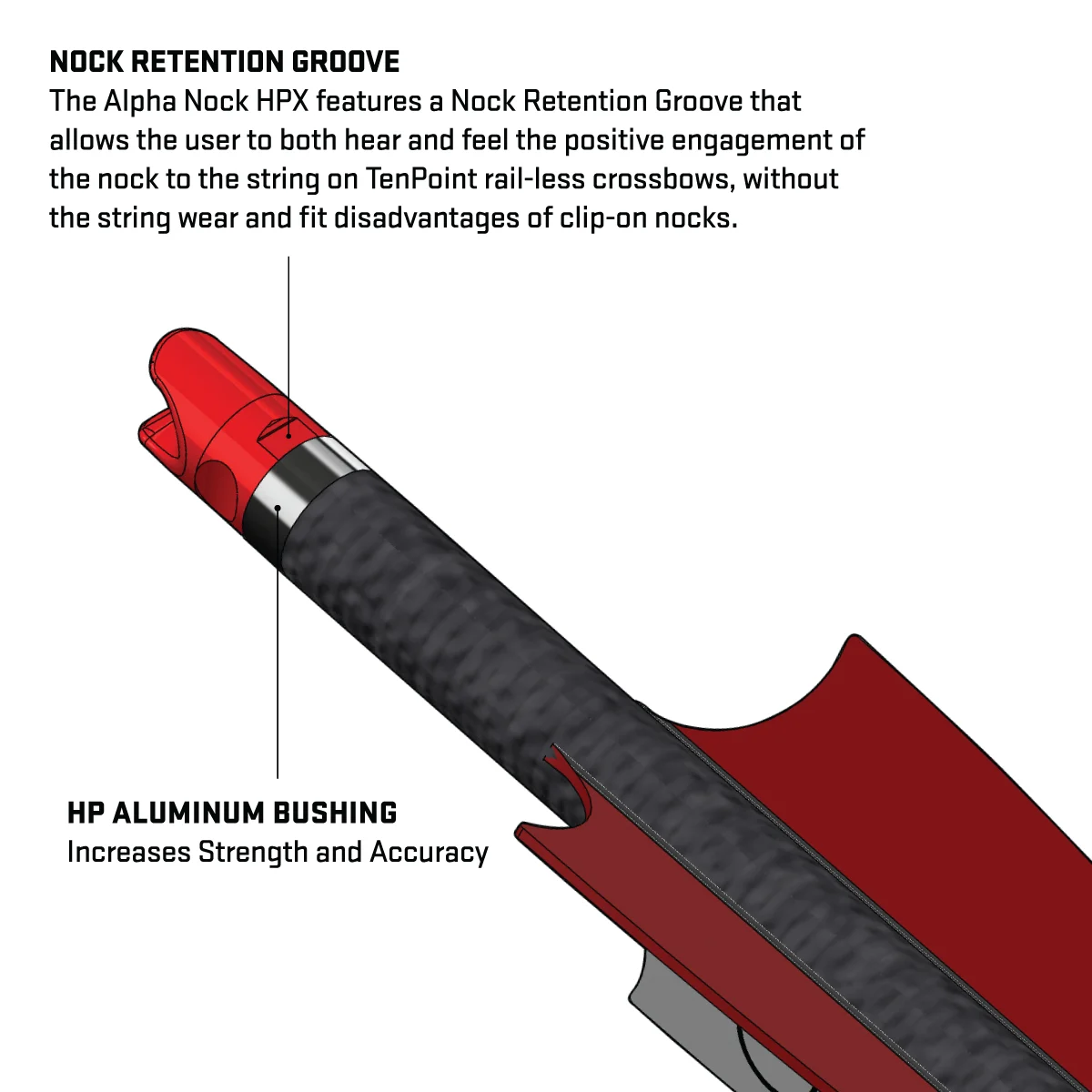 Tenpoint CenterPunch HPX Crossbow Arrows